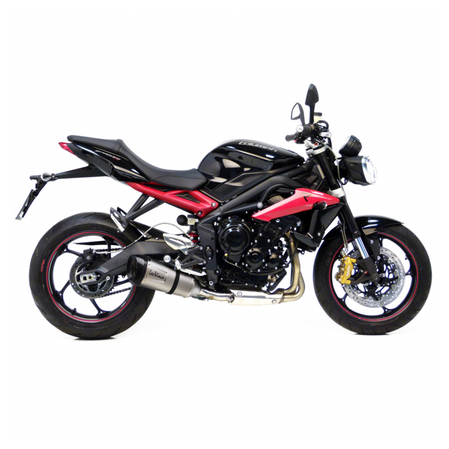 LeoVince FACTORY S Triumph STREET TRIPLE 675/R (8772S) Acero Inox