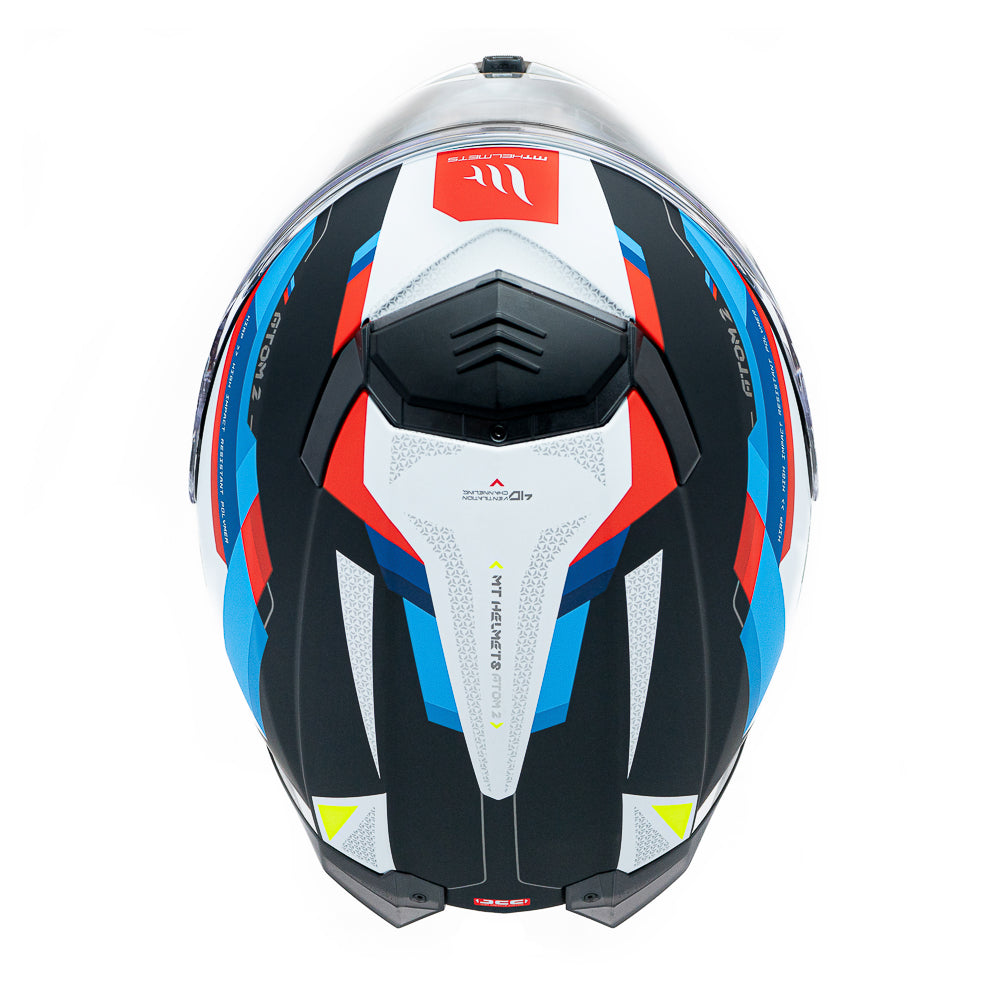 Casco de Moto MT Helmets Atom 2 SV Bast A1 Pinlock incluido