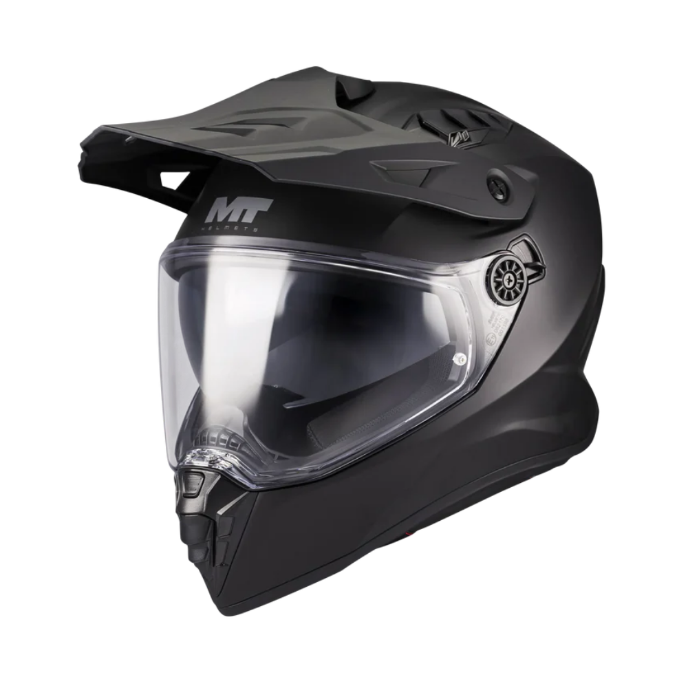 casco MT Track SV negro mate