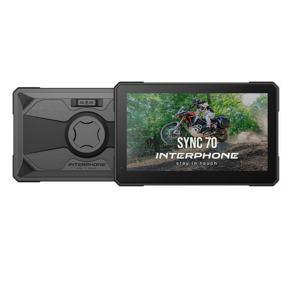 Interphone Pantalla Apple Carplay/Android Moto 7 pulgadas