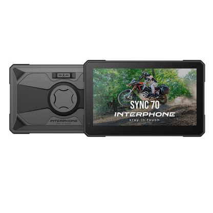Interphone Pantalla Apple Carplay/Android Moto 7 pulgadas