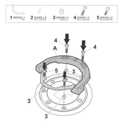 Shad Fijacion Click System (T011CS)