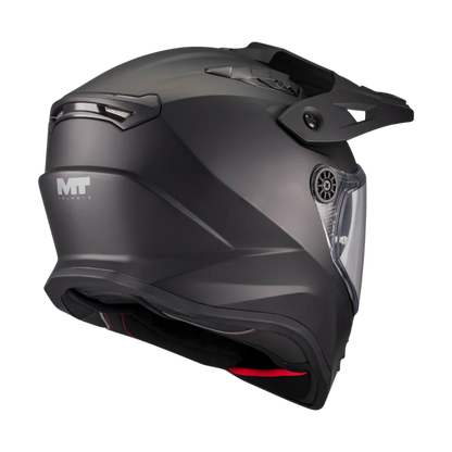 casco trail MT Track SV negro mate con pinlock