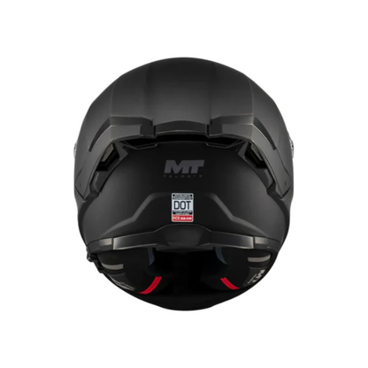 Casco MT Helmets Thunder 4 SV Solid A1 Negro Mate + Pinlock Incluido