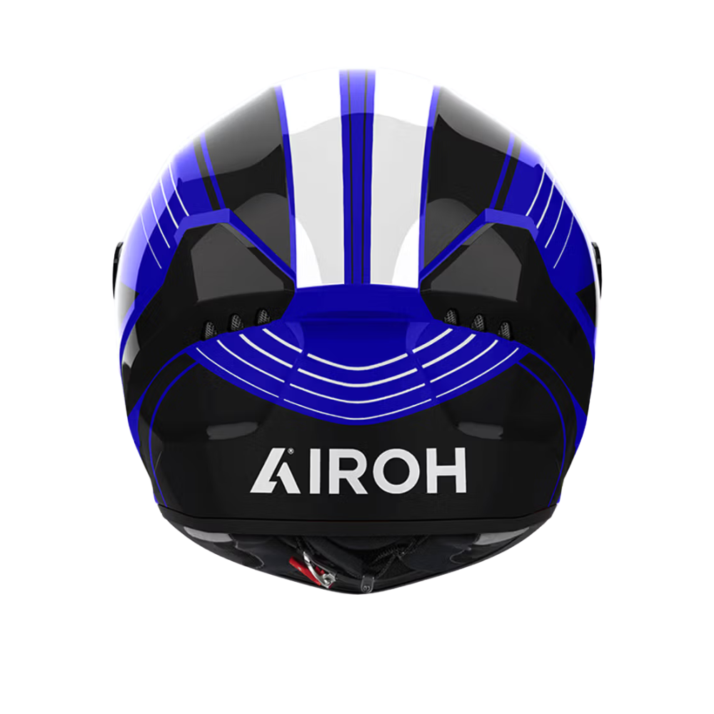 Casco Airoh Connor Achieve Azul Brillo