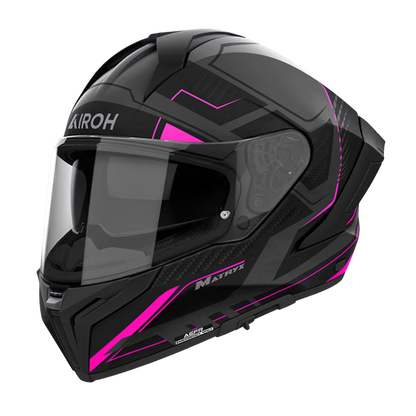 Casco Airoh Matryx Rocket Rosado Mate