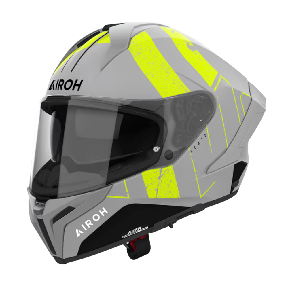Casco Airoh Matryx Scope Amarillo Mate