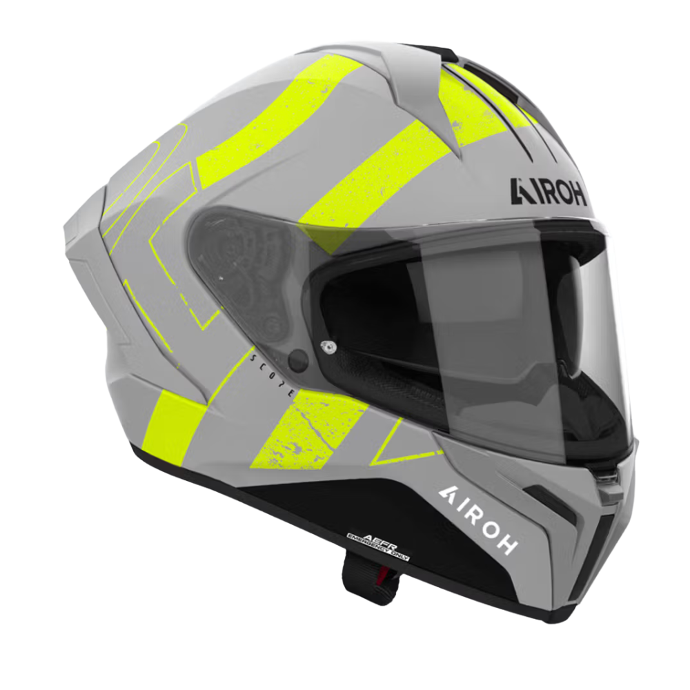 Casco Airoh Matryx Scope Amarillo Mate