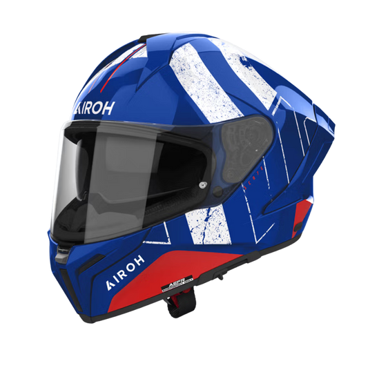 Casco Airoh Matryx Scope Light Azul/Rojo Brillo