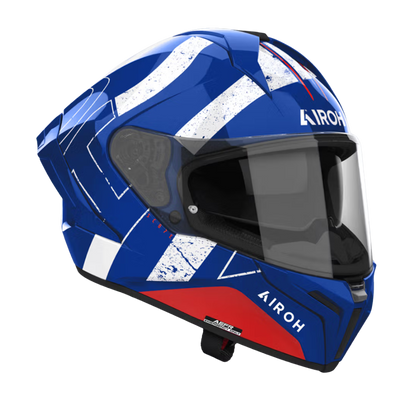Casco Airoh Matryx Scope Light Azul/Rojo Brillo