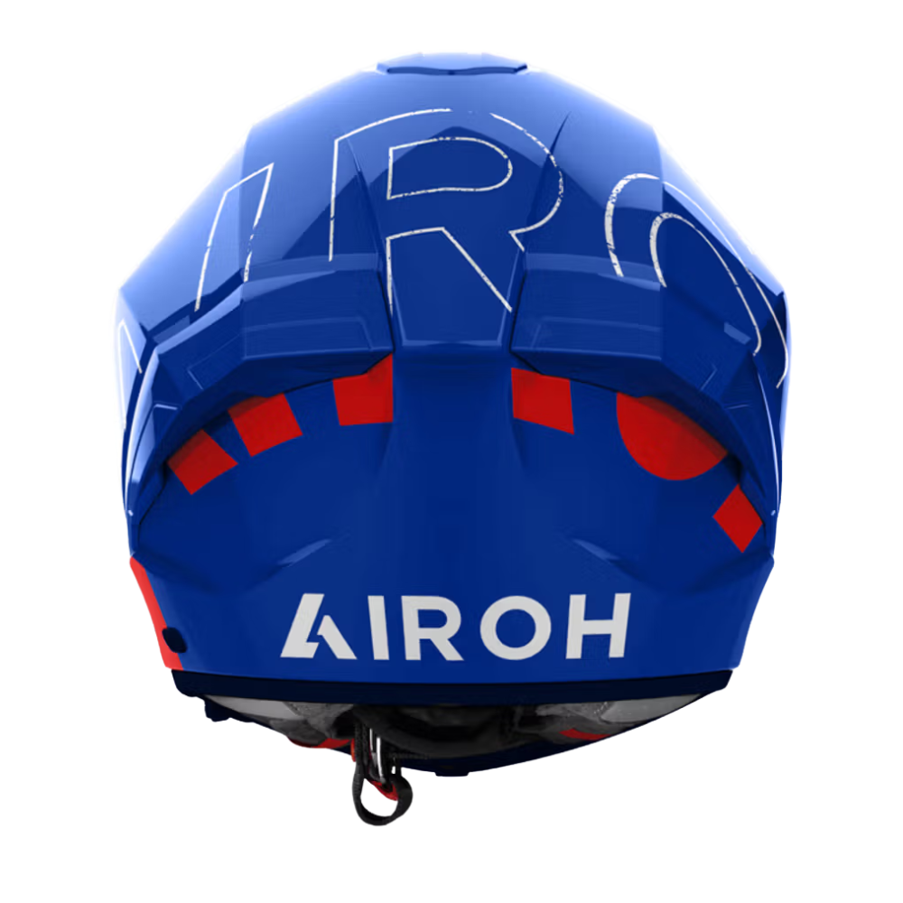Casco Airoh Matryx Scope Light Azul/Rojo Brillo