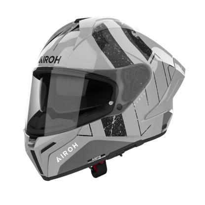 Casco Airoh Matryx Scope Light Gris Brillo