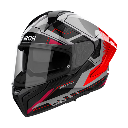 Casco Airoh Matryx Rocket Rojo Brillo