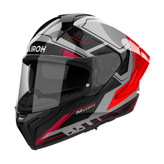 Casco Airoh Matryx Rocket Rojo Brillo