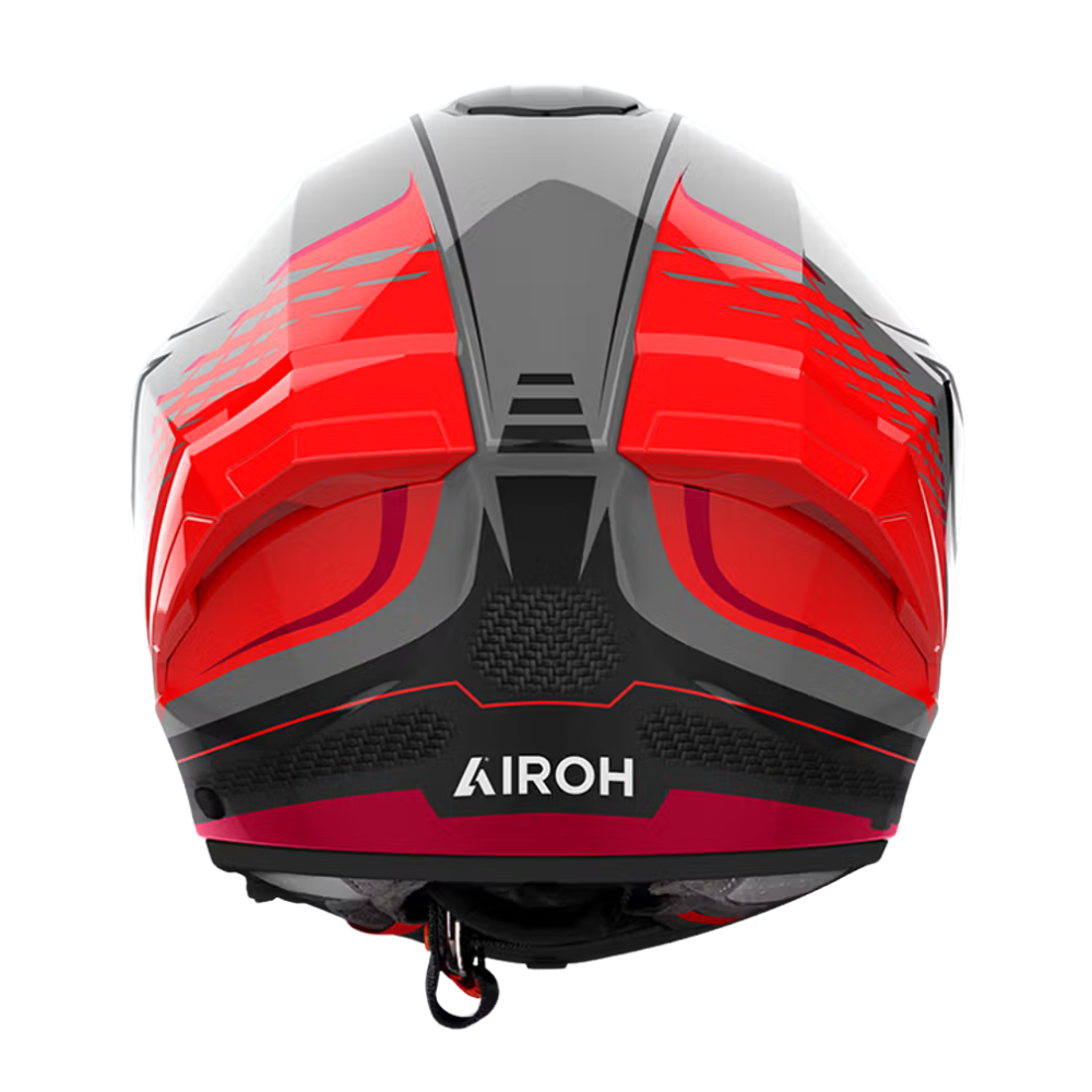 Casco Airoh Matryx Rocket Rojo Brillo