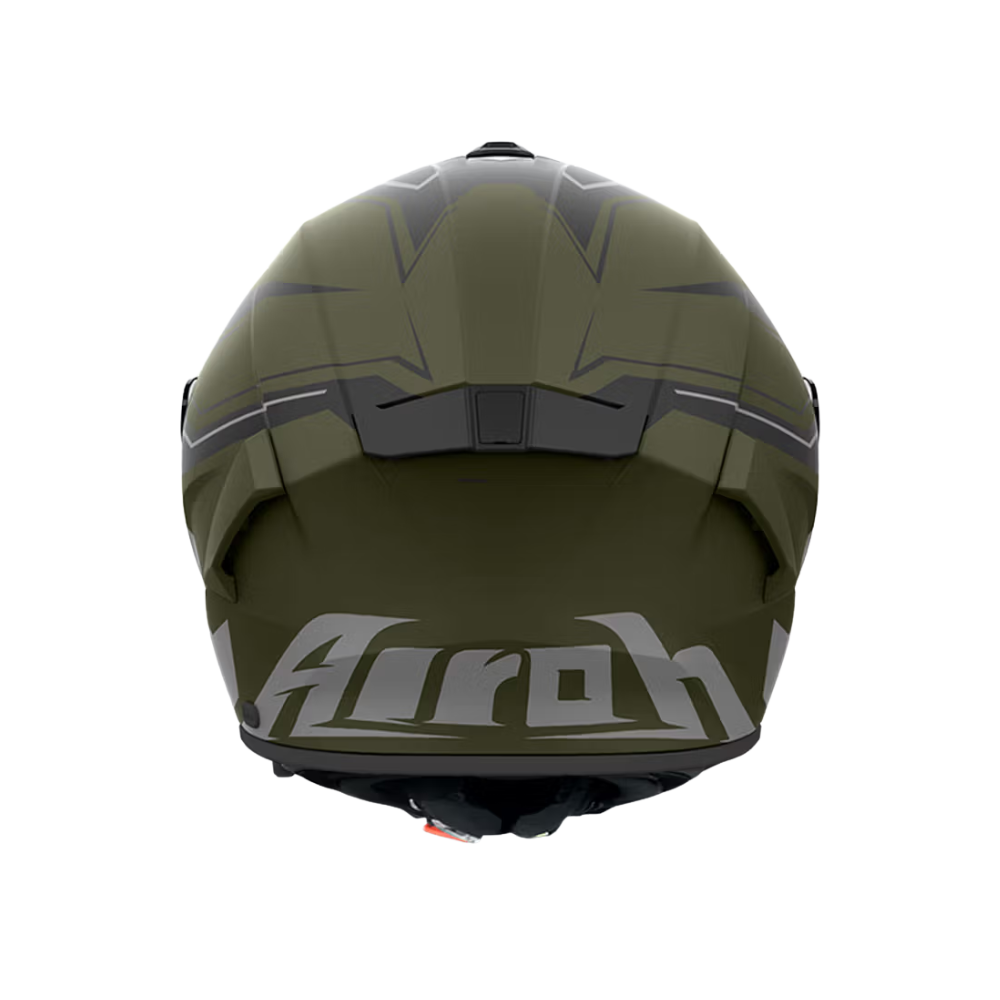 Casco Airoh Spark 2 Dart Militar Verde Mate