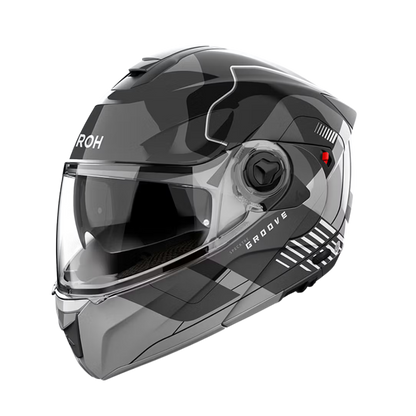 Casco de Moto Airoh Specktre Groove Gris Brillo