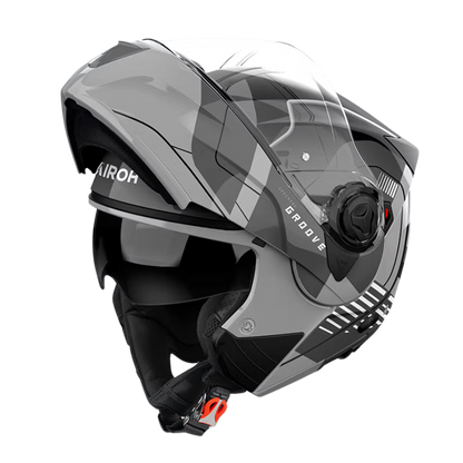 Casco de Moto Airoh Specktre Groove Gris Brillo