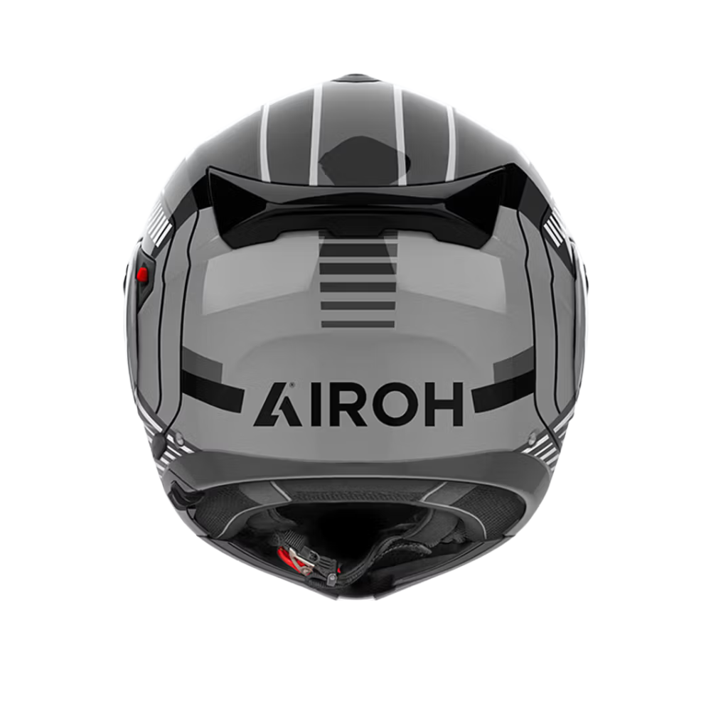 Casco de Moto Airoh Specktre Groove Gris Brillo