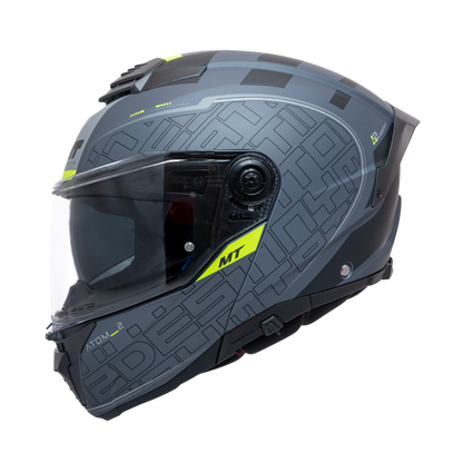 Casco de Moto MT Helmets Atom 2 SV Destiny Pinlock incluido