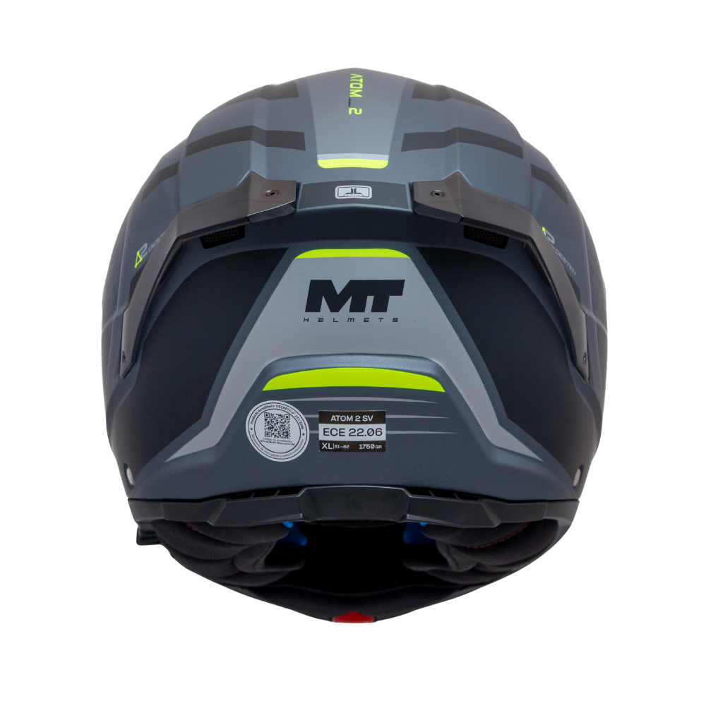 Casco de Moto MT Helmets Atom 2 SV Destiny Pinlock incluido