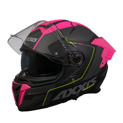 Casco Axxis Hawk SV Spear B28 Rosa