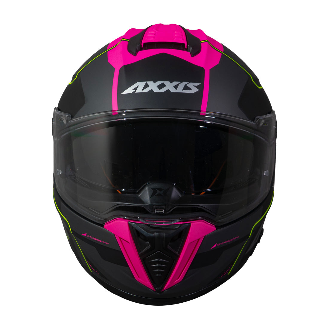 Casco Axxis Hawk SV Spear B28 Rosa
