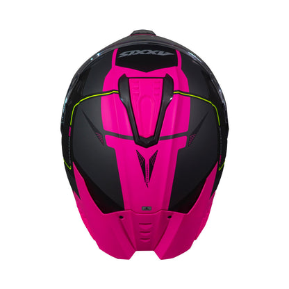 Casco Axxis Hawk SV Spear B28 Rosa