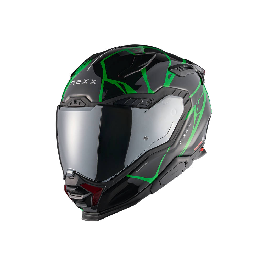 Casco Nexx x.wst3 b-side black green
