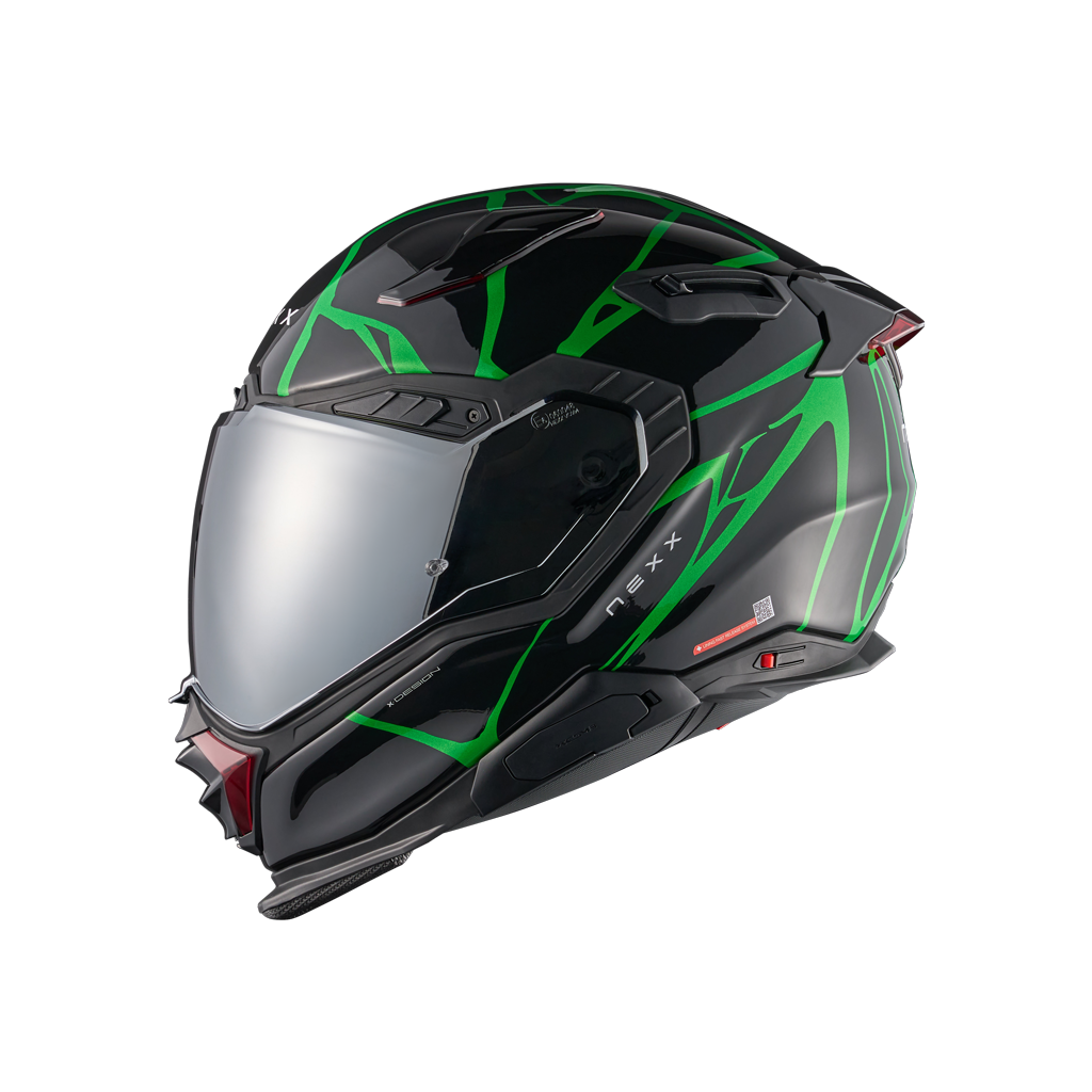 Casco Nexx x.wst3 b-side black green