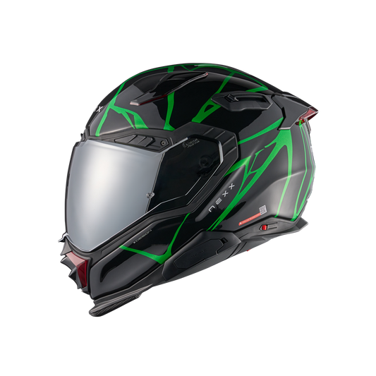 Casco Nexx x.wst3 b-side black green