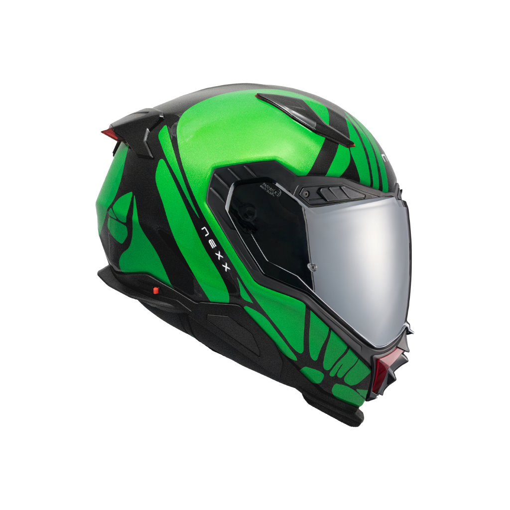 Casco Nexx x.wst3 b-side black green