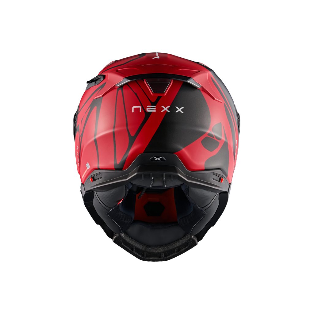 Casco Nexx x.wst3 b-side RED BLACK
