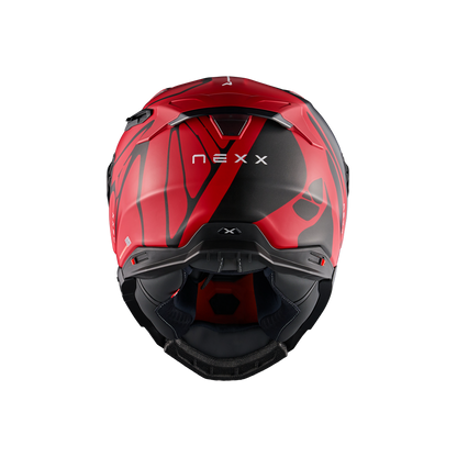 Casco Nexx x.wst3 b-side RED BLACK