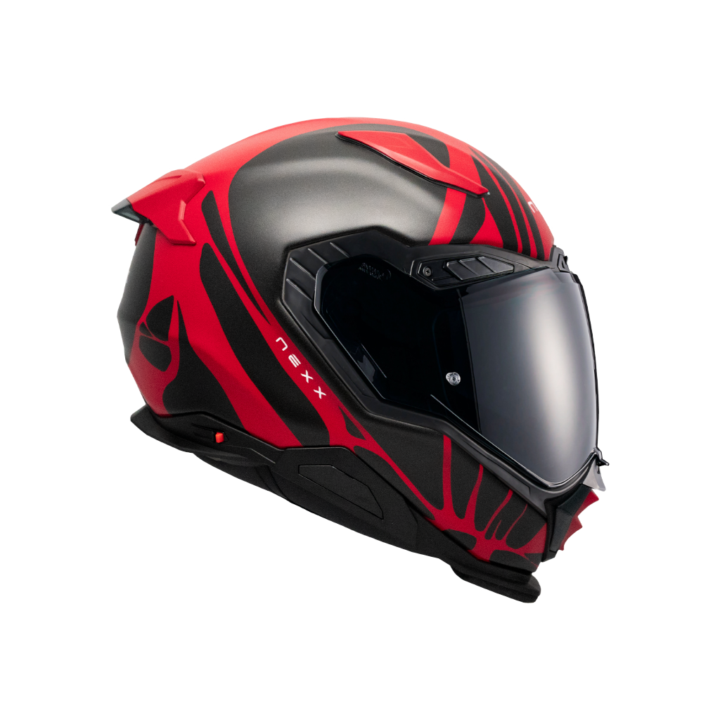 Casco Nexx x.wst3 b-side RED BLACK