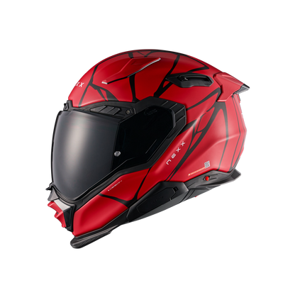 Casco Nexx x.wst3 b-side RED BLACK