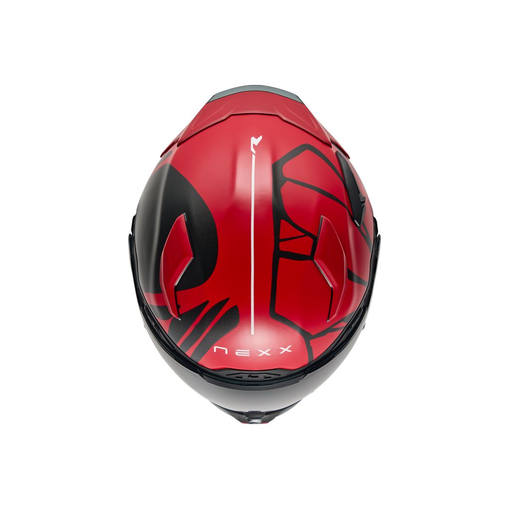 Casco Nexx x.wst3 b-side RED BLACK