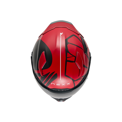 Casco Nexx x.wst3 b-side RED BLACK