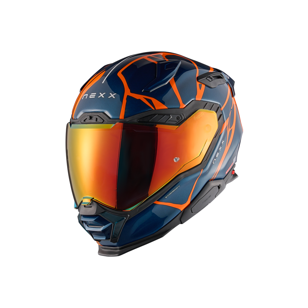 Casco Nexx x.wst3 b-side BLUE TEAL ORANGE