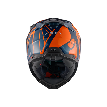 Casco Nexx x.wst3 b-side BLUE TEAL ORANGE