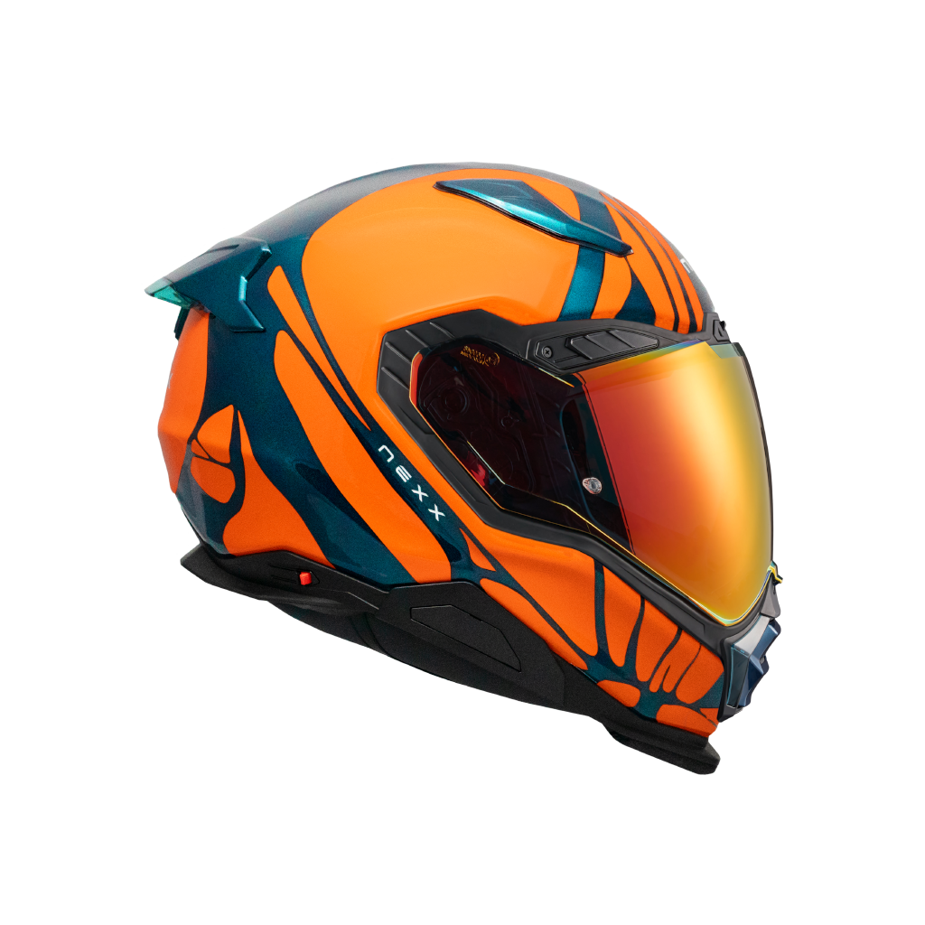 Casco Nexx x.wst3 b-side BLUE TEAL ORANGE