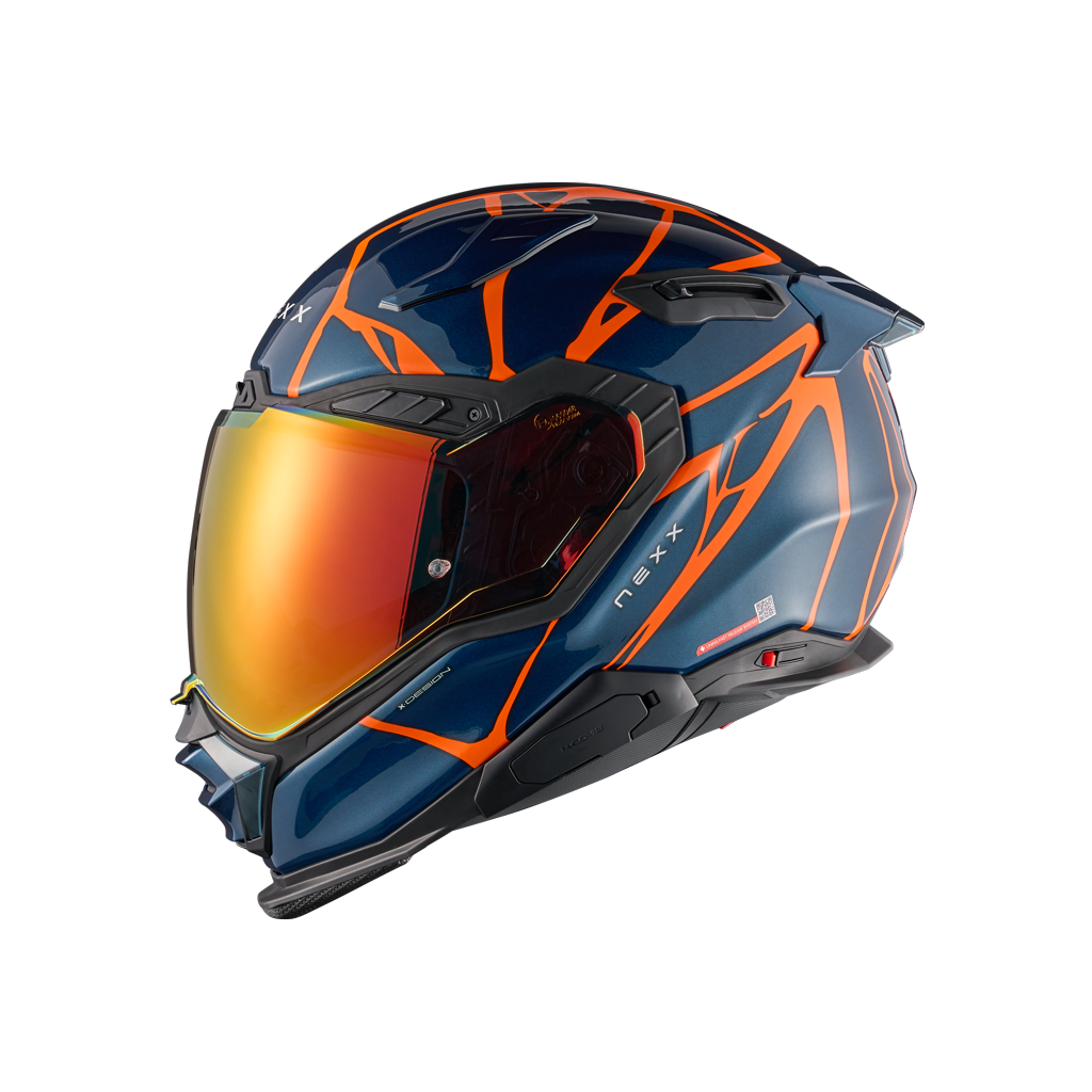 Casco Nexx x.wst3 b-side BLUE TEAL ORANGE
