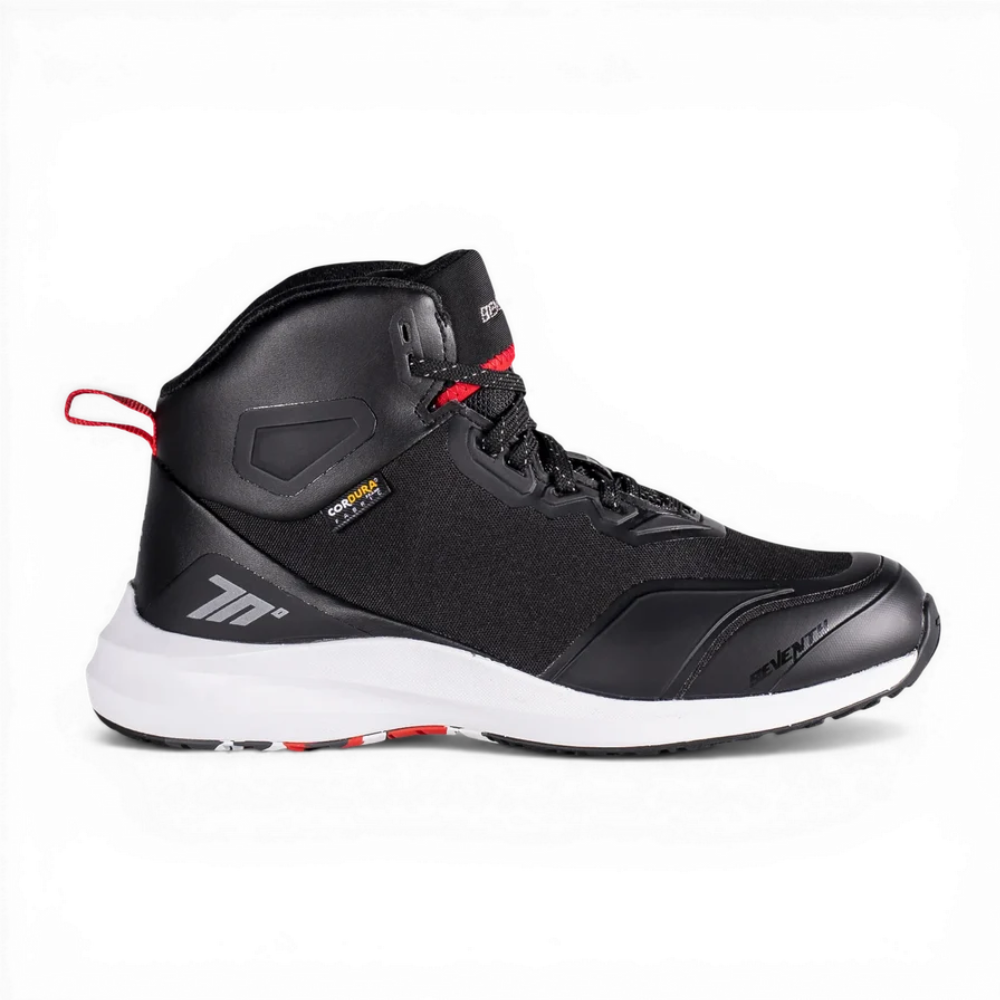 Botas de Moto Seventy SD-BC4 Vector Unisex Negro/Rojo/Blanco