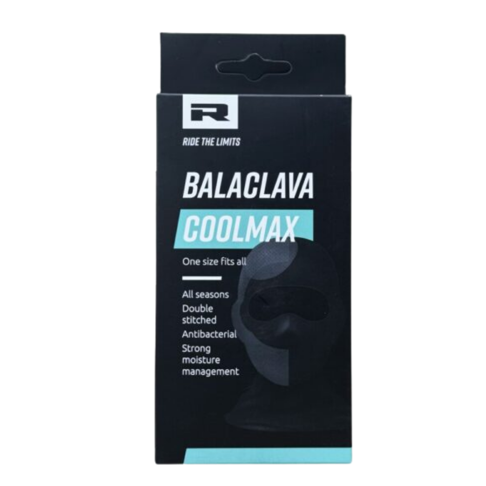 Balaclava Moto Richa Coolmax Negro - Coolmax Transpirable