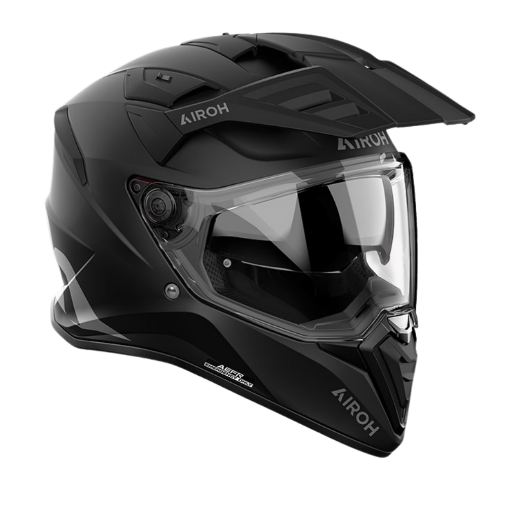 Casco para moto Airoh Bandit Negro Mate