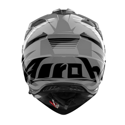 Casco para moto Airoh Bandit Spicy Gris Brillo