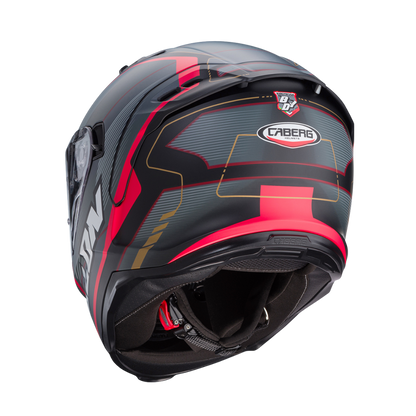CASCO PARA MOTO CABERG AVALON X Optic Matt Black/Grey/Red