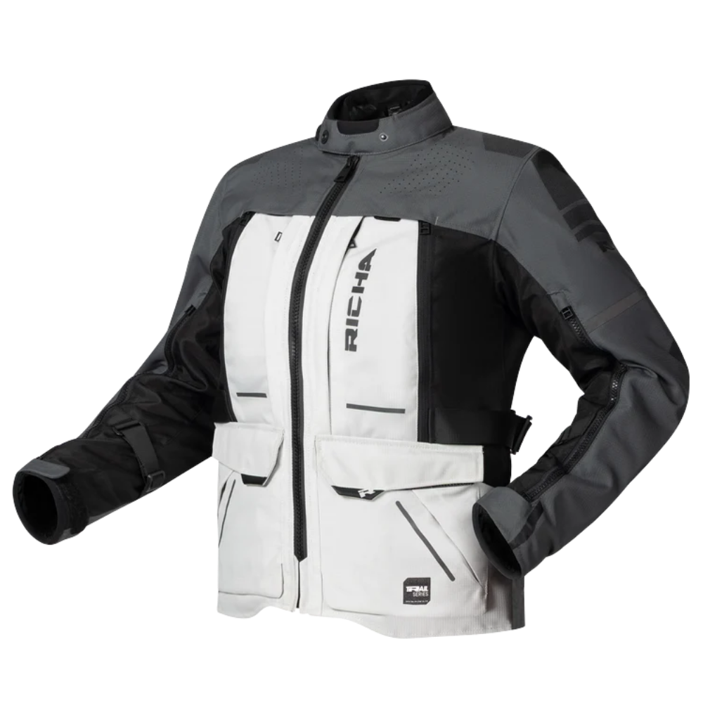 Chaqueta para Moto Richa Infinity 3 Adventure Mujer Gris - Adventure Touring