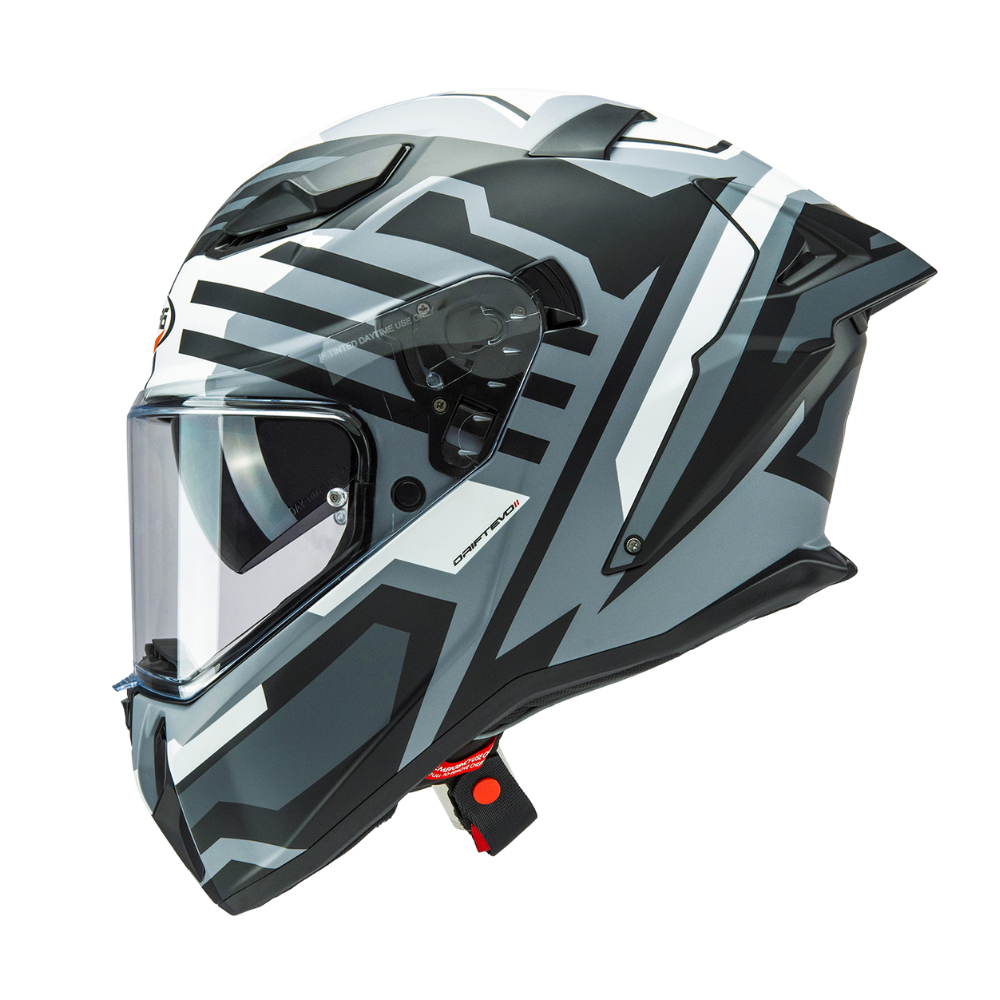 CASCO PARA MOTO CABERG DRIFT EVO II Horizon Matt Grey/Black/White
