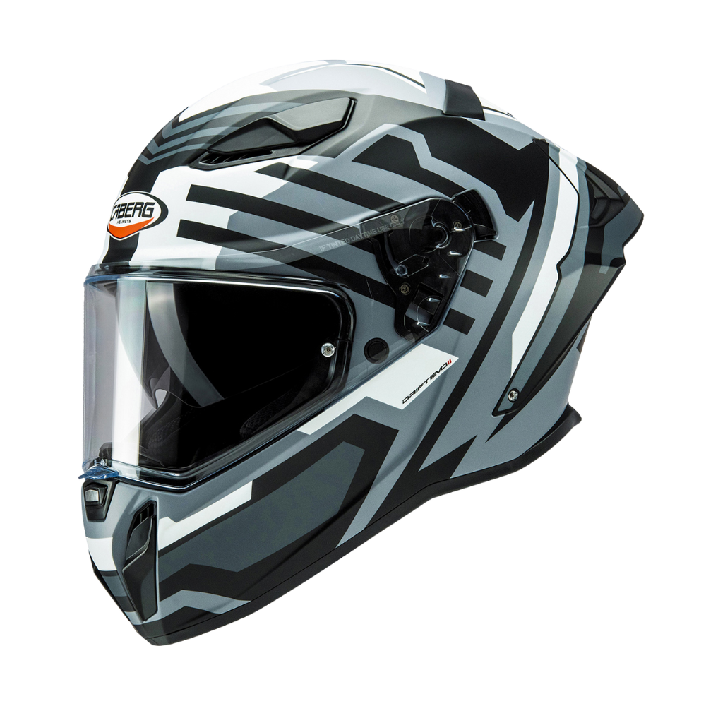 CASCO PARA MOTO CABERG DRIFT EVO II Horizon Matt Grey/Black/White